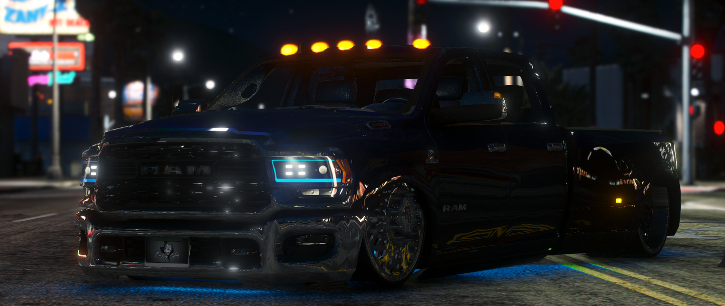 Bagged Ram working airbags