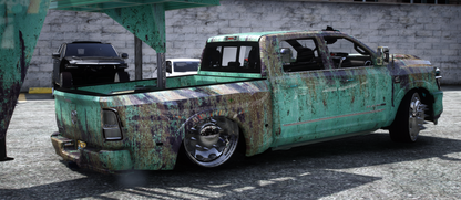 2500 Patina Ram with matching Trailer