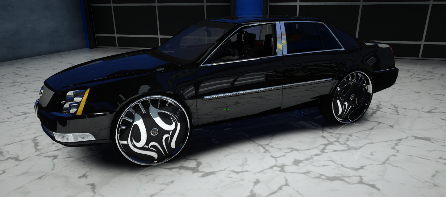 Cadillac DTS on Dub Floaters