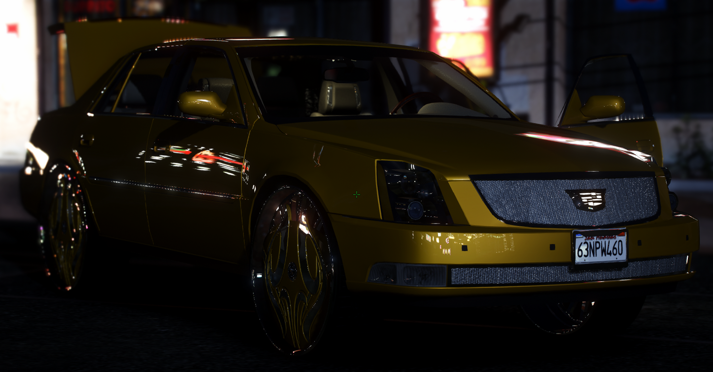 Cadillac DTS on Dub Floaters