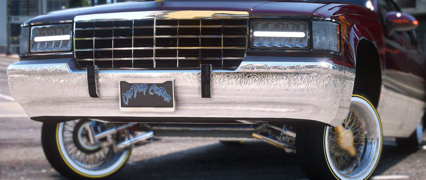 93 Cadillac Fleetwood Lowrider (Mona Lisa)