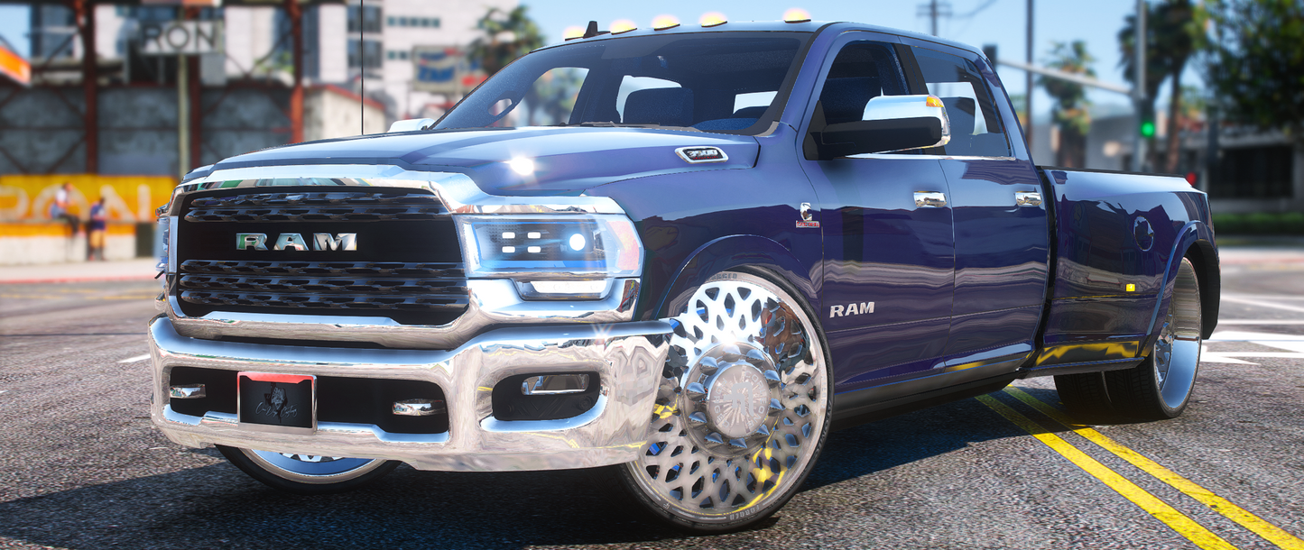 Bagged Ram working airbags