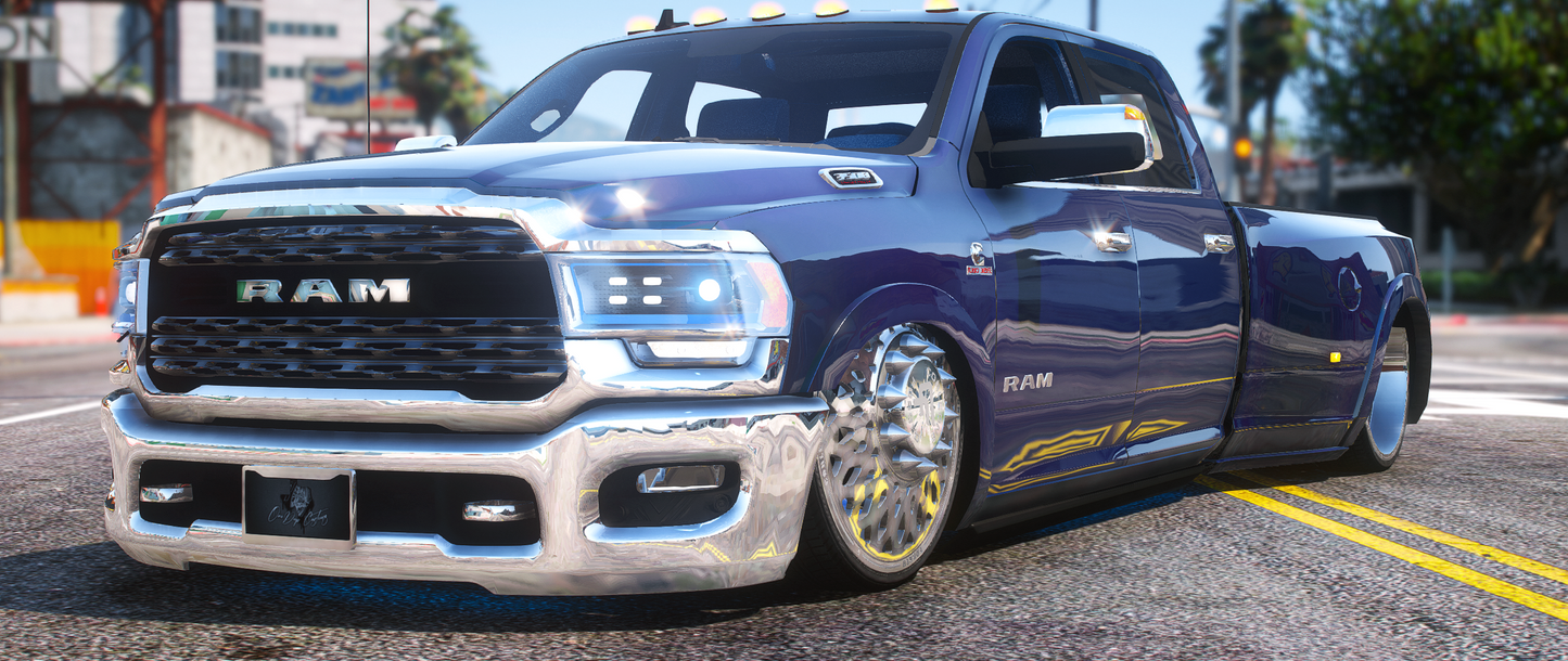 Bagged Ram working airbags
